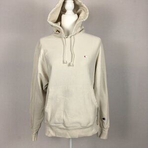 Champion Vintage Reverse Weave Hoodie Off White